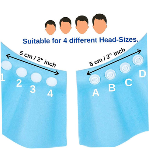 Comebachome Baby Shower Cap, Crown Shaped Toddler Bath Visor, Adjustable Baby Hair Washing Shield, Soft Silicone Baby