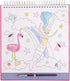 Floss and Rock Paint by Numbers, Fantasy, 10.6-inches Length, Educational Activities for Kids