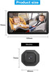 Generic 2 5" Car Baby monitorrBaby Car Camera for Kids - Dual Channel Car Baby Monitor with Split Screen,Night Vision