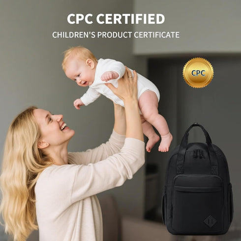 Backpack Backpack CEI-CEI Diaper Bag Large Baby Diaper Bag Water-resistant Travel Diaper for Boys Girls Newborn