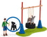Schleich Farm World - 14-Piece Farm Toys Playset for Girls and Boys Ages 3-8, Puppy Agility Training