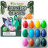 TinyGeeks 12 Color Egg Crayons - Palm Grasp Non-Toxic and Washable for