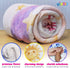 Baby Milestone Blanket for Boys and Girls 40 x 60 Inches, Soft Premium Fleece Baby Growth Chart Gift