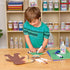 Colorations Multicultural Big People Shapes Set, 24 Glossy Cardboard Figures, Kids Around The World Diversity Craft
