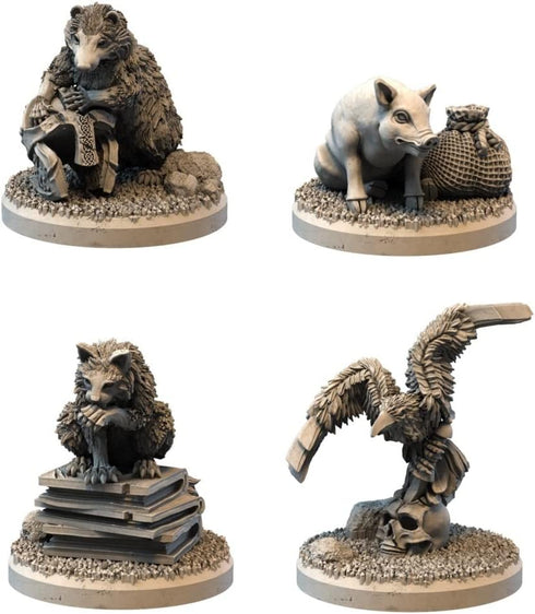Tainted Grail The Fall of Avalon Companions Miniatures - Gameplay Upgrade for Ages 14+, 1-4 Players