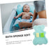 Quick-Dry Soft Bath Mat with Sponge Support for Tub and Sink - Comfortable Non-Slip Cushion in Random Colors