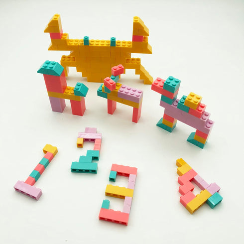 500 Pieces Classic Building Bricks Set, Compatible with All Major Brands, Birthday Gift for Kids