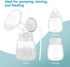 17mm S1/S2/9 17mm, Flange Kit Compatible with Spectra Plus/Motif Luna, Includes Flange Bottles, Tubing, Valves