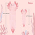 Long Axolotl Plush Toy, 19.6 Inch Cute Stuffed Animal, Axolotl Plush Gift for Girls Boys