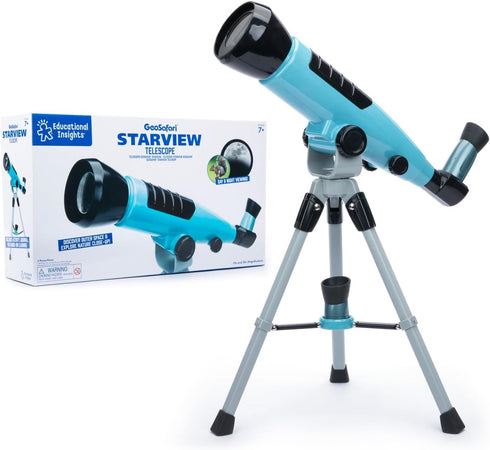 Educational Insights GeoSafari Starview Telescope - Kids Telescope for Beginner Astronomy, Stargazing & Viewing