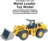 Bulldozer Toys for Boys Heavy-Duty Metal Loader Vehicle Sand/Beach Toy with Functional Arm and Bucket,Realistic Perfect