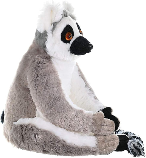 Wild Republic Cuddlekins Ring Tailed Lemur Plush, Stuffed Animal, 12 Inches, Gifts for Kids, Plush Toy