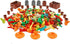 280pcs Food Building Blocks Kitchen Accessories Set, DIY Building Bricks Kit Compatible with All Major Brands
