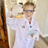 INNOCHEER Kids Science Experiment Kit with Lab Coat, Scientist Costume Dress Up for Boys and Girls Age 6+