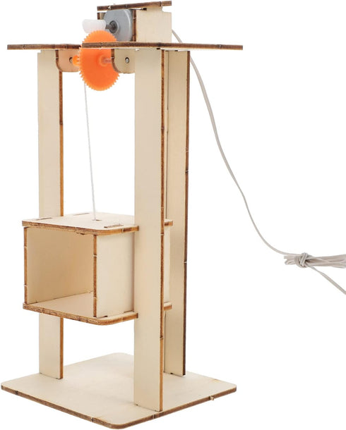 Wooden Elevator Kids STEM Projects - Science Kits for Ages 5-14, DIY Model Building Kits