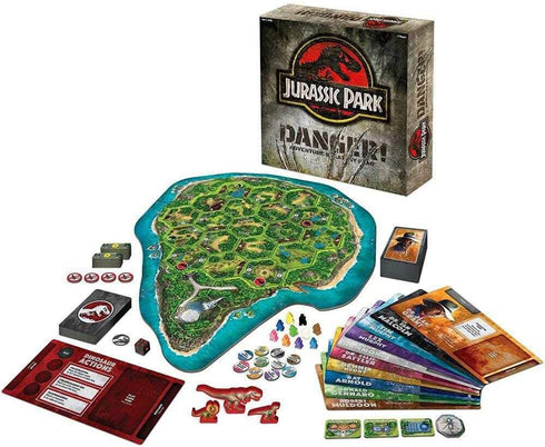 Ravensburger Jurassic Park Danger! Adventure Strategy Board Game for Ages 10+, 2 to 5 Players