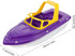 TOYANDONA 1pc for Fishing Plastic Bathtub Girls Bath Playthings Funny Toy, Playing Pool Summer Birthday Toddler Speedboat Beach Baby Boys& Kid Shower Boat and Carrier Toy Boats Bathing
