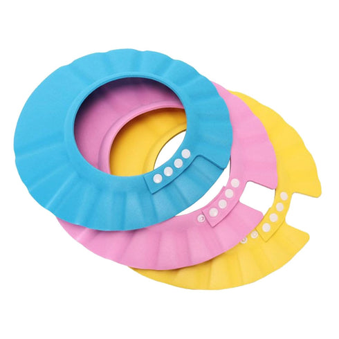 Pjeghbvop Kids Shampoo Hat Bathing Eye Protective Shower for Newborn Toddler & Adjustable Caps Shower Bath Gear