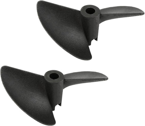 Heyiarbeit RC Boat Propeller 2 Blades, 3.18mm Hole, 35mm Diameter, Plastic, CCW,