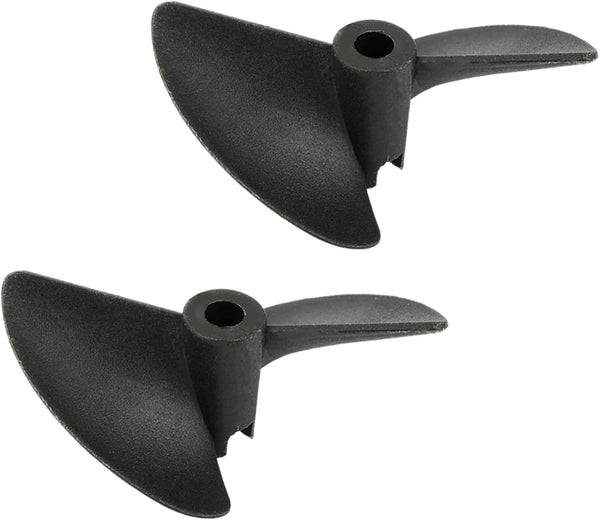 Heyiarbeit RC Boat Propeller 2 Blades, 3.18mm Hole, 35mm Diameter, Plastic, CCW,