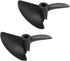 Heyiarbeit RC Boat Propeller 2 Blades, 3.18mm Hole, 35mm Diameter, Plastic, CCW,
