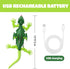 8 Wall Crawler Lizard, Rechargeable Remote Control Robot Kids Toys, Climbs up Walls, RC Robot Toys for Boys & Girls