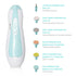 Yeaphy Trimmer Set Set Baby Nail File Electric,Safe Nail Nail Clipper Tools Manicure for Newborn Infant Toddler Kids