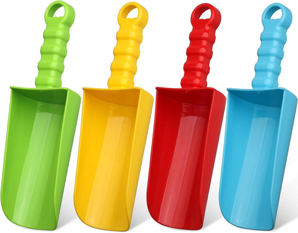 Jumbo 9" Beach Sand Shovels Toys for Kids Adults, Large Sand Beach