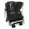 Rain Cover for Zoe Twin Double Stroller by SASHA'S, Zipper Access, Maximum