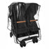 Rain Cover for Zoe Twin Double Stroller by SASHA'S, Zipper Access, Maximum