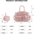 SONARIN Mummy Multi-Pockets Stylish Diaper Bag Tote,Waterproof Baby Nappy Changing Bag Messenger Bags with Pacifier