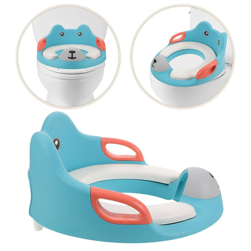 BESPORTBLE Potty Training Seat for Boys, Soft Enlarged Potty Chair with Cartoon Design, Comfortable Non-Slip Toilet