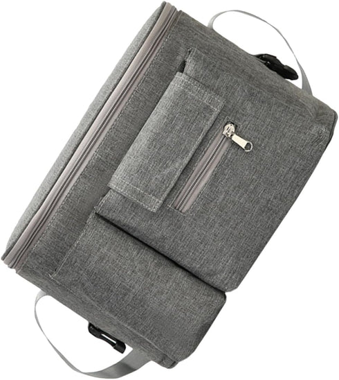 YARNOW Hanging Bottle Bag Multi Functional Diaper Pouch Organizer for Strollers Easy Access Storage for Diapers Wipes
