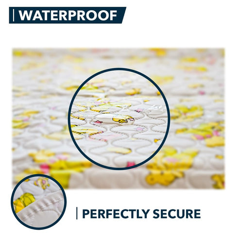 31,5 25,5 inch Baby Changing Mat - x Waterproof Portable Travel Changing Pad - Wipeable Liners with Reinforced Double