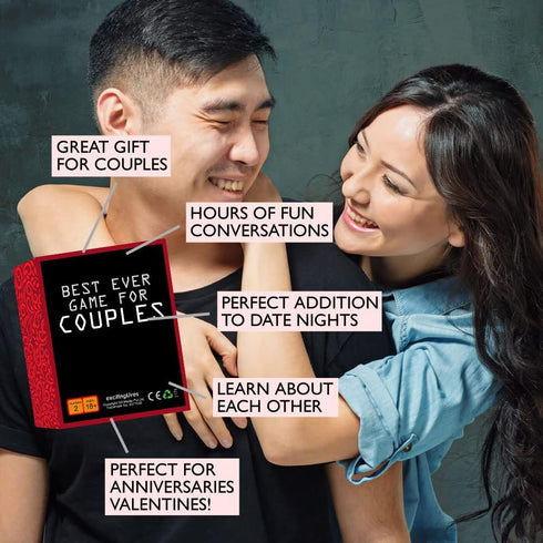 exciting Lives Best Couple Card Game - Great Conversations and Fun Challenges for Date Night