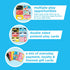 Casdon Pretend Play Cards Set | Realistic Credit & Gift Cards for Imaginative Play | Teaches Financial Concepts for 3+