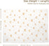 30x40 inches, Rainbow Baby Blankets for Girls, Soft Nursery Minky Blankets with Muslin and Dotted Fleece Back Receiving
