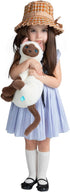 Manhattan Toy Imaginaries Siamese Cat 13.5" - Children's Picture Book Stuffed Animal Companion