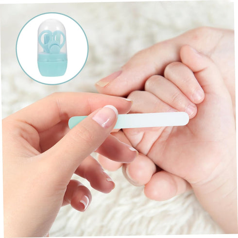 CHICAMPERA 1set Trimmer Nail Clippers Safe Nail Kit Adorable Storage Case for Newborn Grooming for Moms