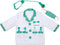 Melissa & Doug Doctor Costume, Pretend Play Dress Up Set (8-Pc) Stethoscope,