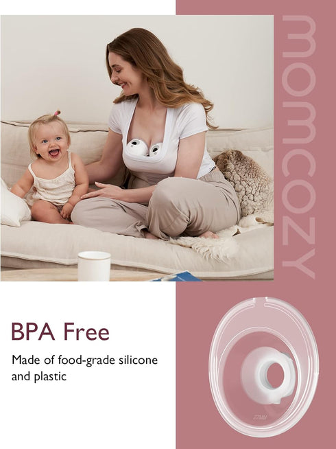 Momcozy M5 27mm. M5 1PC (27mm) Double-Sealed Flange Original Breast Pump Replacement Accessories