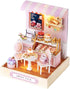 TuKIIE DIY Miniature Dollhouse Kit with Furniture, 1:24 Scale Creative Room Mini
