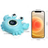 Baby Bath Thermometer, Newborn Swimming Safety Toy, Bathtub Water Thermometer, Large Eyed Crab Toy Floating Temperature