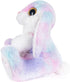 My OLi Bunny Rabbit Stuffed Animal - 8.5" Plush Bunny with Floppy Ears, Easter Gift for Girls Boys Kids, Rainbow