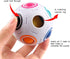 Coogam Rainbow Puzzle Ball Pack with Pouch, Color-Matching Game Fidget Toy, Stress Reliever for Kids and Adults, Set of