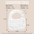 Muslin Baby Bibs for Drooling and Teething, Unisex Soft & Absorbent Multi-Layer Bibs for Boys Girls
