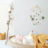 Pack Baby Mobile for Crib - Crib Mobile for Girls, Boys - Mobile for Bassinet, N Play - Boho Crib Mobile - Felt Ball