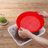 (4PCS) Sand Sifter Sieves for Kids - Heavy Duty ABS Beach Sifter Discovery Toy for Gardening, Digging, Finding Treasure