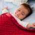 30 40) Pro Goleem Baby Soft Minky Dot Blanket with Silky Satin Backing Baby Gifts for Boys and Girls (Red, x