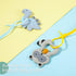 10 Set Nuanchu Pcs Toy Straps for Baby, Silicone Pacifier Clip, Applies to Car Seat Toy, Teether Toy, High Chair